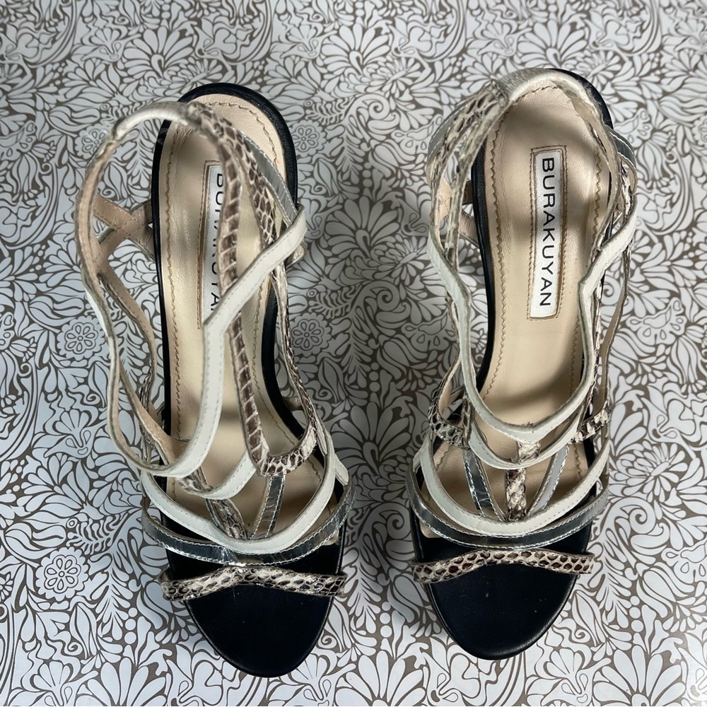 Burak Uyan Heels, Multiple Patterns And Colors Le… - image 4